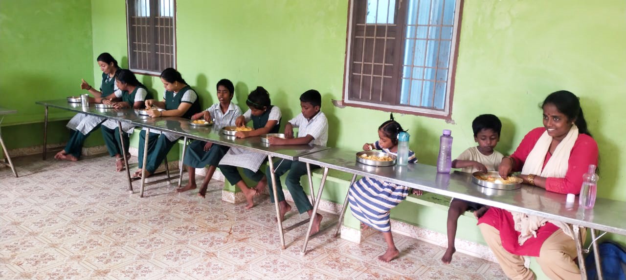 1 week of Food provided to Best new life shelter center, ARKOT 