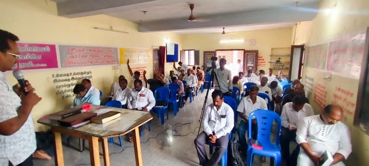 The Pastors Meeting Was Held At Dharmapuri On 13.08.2025.