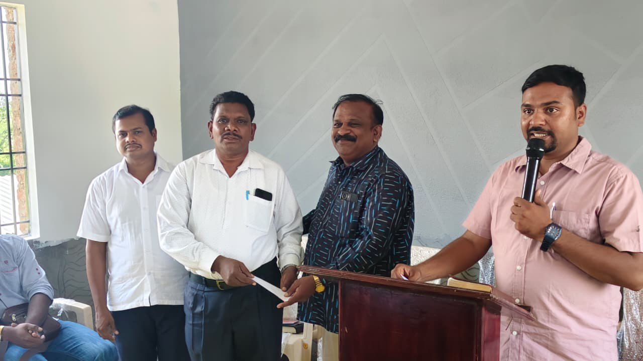 Pastors Meeting Was Held At Pernambut On 21.08.2025