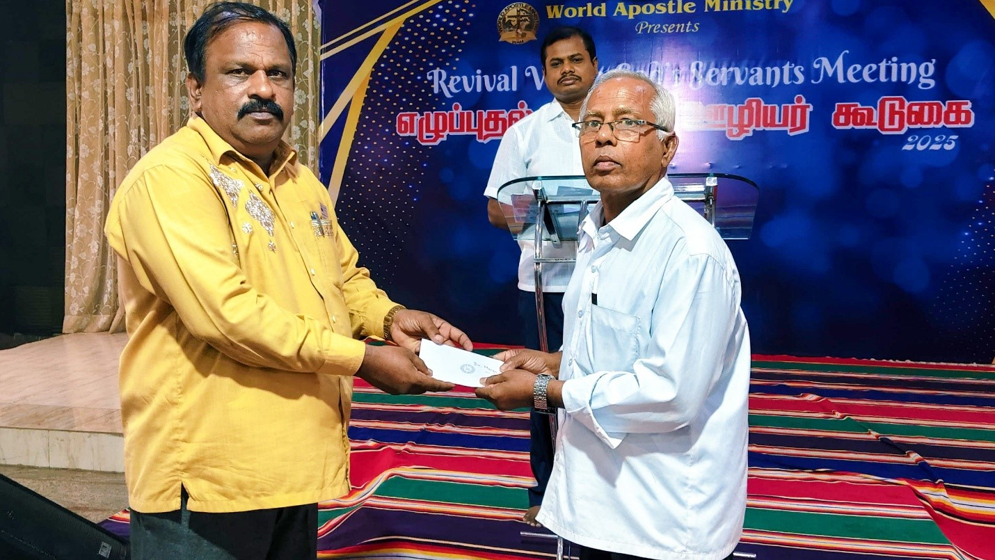 Pastors meeting was held at Vellore on 08.08.2025