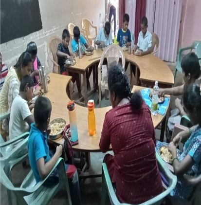 1 Week Of Food Provided To Shine Mentally Challenged And Rehabilitation Trust