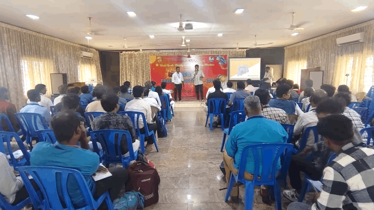 Donations Were Made 2 Days Media Camp Training Program At Vellore