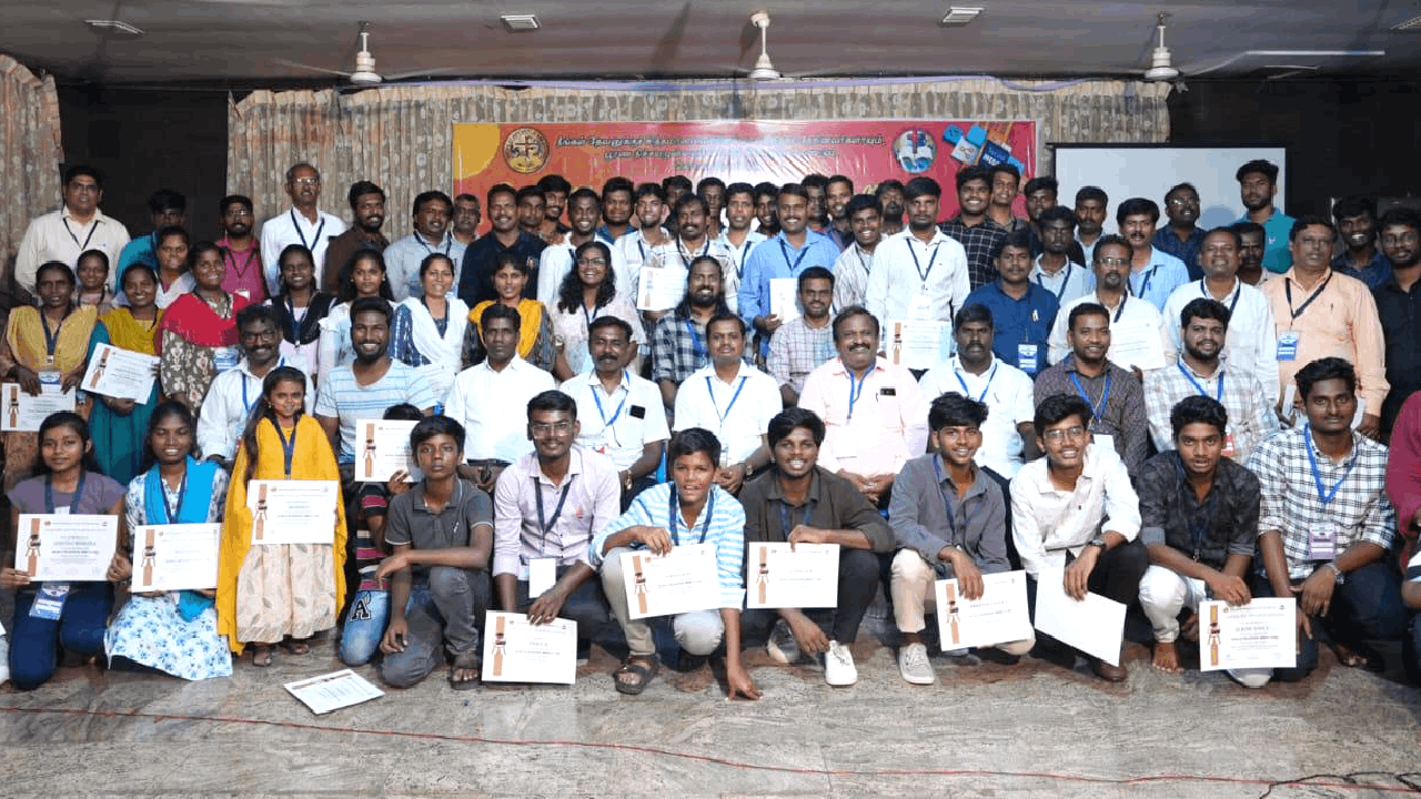 Donations Were Made 2 Days Media Camp Training Program At Vellore